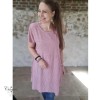 Striped Dress Rose - Vanting