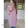 Striped Dress Rose - Vanting
