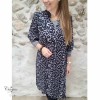 Lou Dress Grey Leo - Ofelia