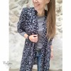 Lou Dress Grey Leo - Ofelia