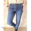 Blue Jeans Button - Karostar