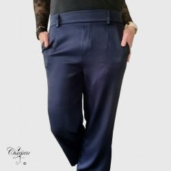 Bliss Pants Navy - Ofelia