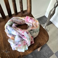 Multi Flower Tørklæde