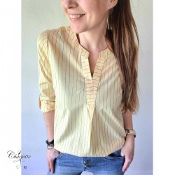 Simi Blouse Yellow - Ofelia