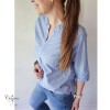 Simi Blouse Blue - Ofelia