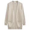 Agnes Cardigan Creme - FreeQuent