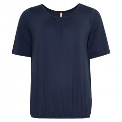 Zoey Blouse Navy - Ofelia