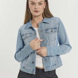 Rock Jacket Light Blue Denim - FreeQuent