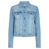 Rock Jacket Light Blue Denim - FreeQuent