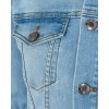 Rock Jacket Light Blue Denim - FreeQuent