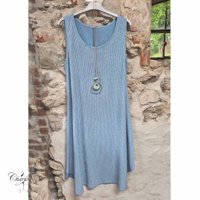 Blue Stripe Dress