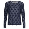 Gitte Mesh Navy Flower - Ofelia