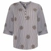 Ella Blouse Blue - Ofelia
