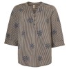 Ella Blouse Navy - Ofelia