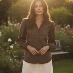 Lonnie Shirt Brown - Ofelia