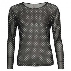 Gwen Mesh Black Dot - Ofelia