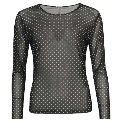 Gwen Mesh Black Dot - Ofelia