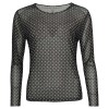 Gwen Mesh Black Dot - Ofelia