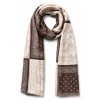 Brown Paisley Tørklæde