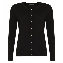 Fri Black Cardigan - Ofelia