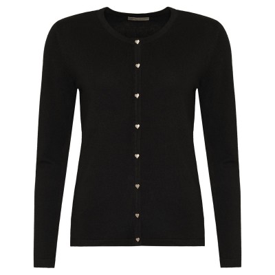 Fri Black Cardigan - Ofelia