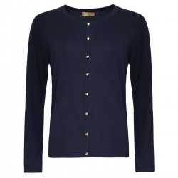 Fri Navy Cardigan - Ofelia