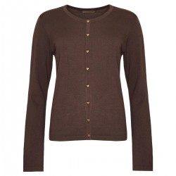 Fri Brown Cardigan - Ofelia