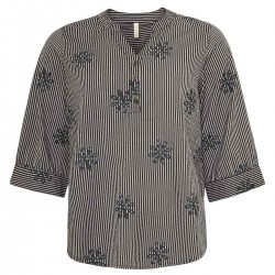 Ella Blouse Grey - Ofelia